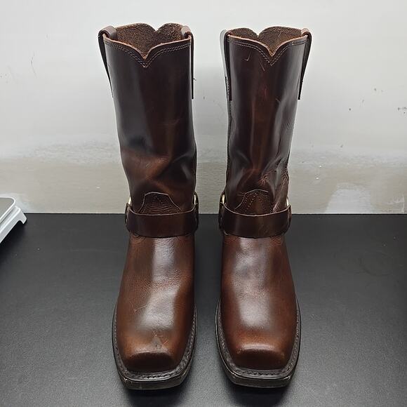 Durango Motorcycle Biker Cowboy Harness Boots 11 in. DB514 Men’s Size 10 D - Picture 1 of 13